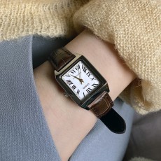 카시오 탱크 스퀘어 로마 사각 가죽시계 7종