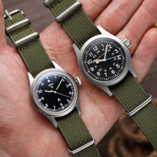 [1+1] 나토밴드 G10 필드 나토 스트랩 18mm 20mm 22mm 세이코 해밀턴 카키필드 호환