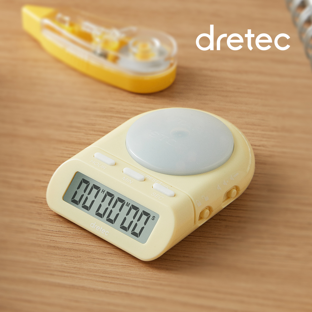 스톱워치 공부타이머 아이보리색상