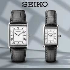 세이코 SEIKO 국내재고 세르띠에 남자 여자 가죽시계 패션시계 SWR049 SWR053