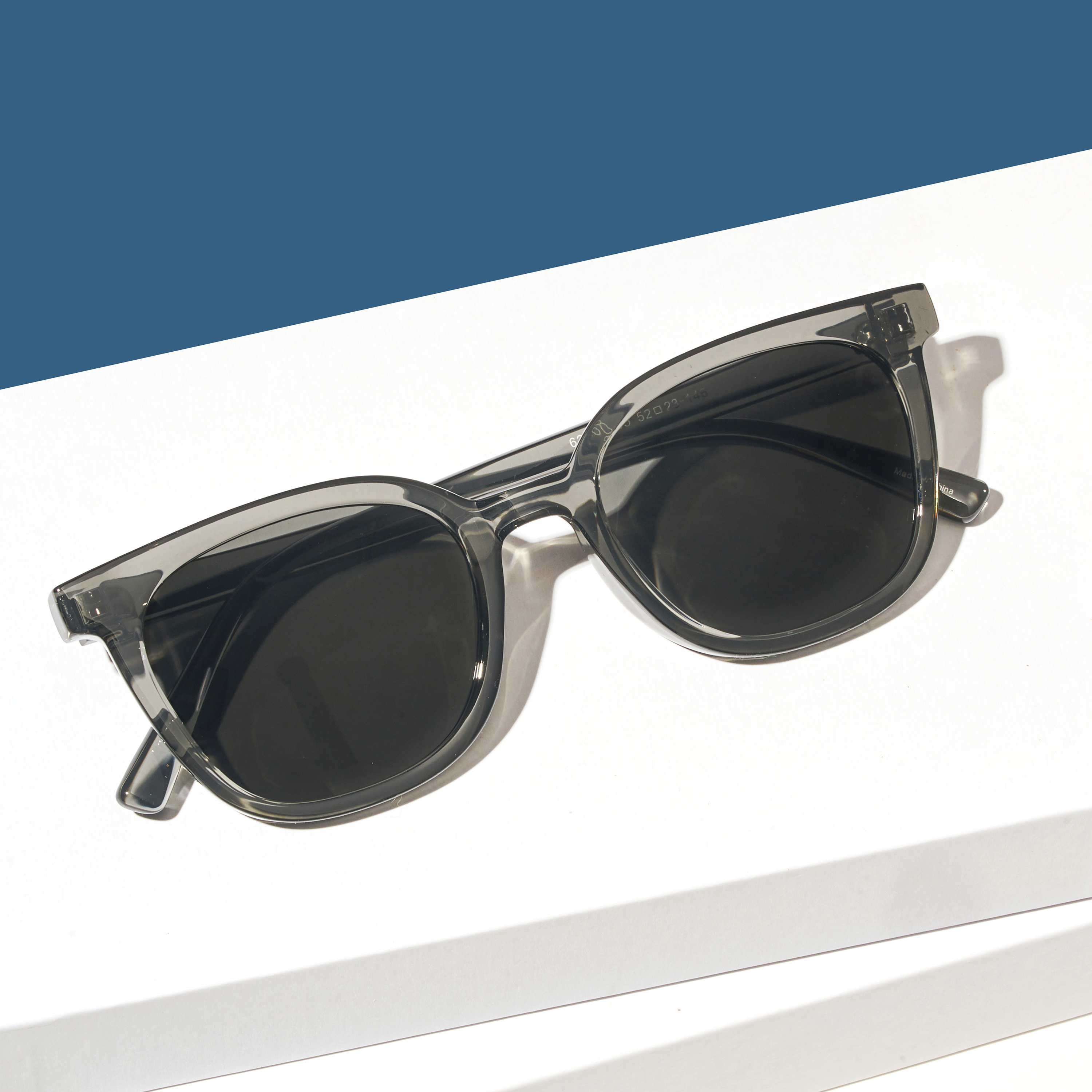 오버사이즈 가벼운 블랙 브라운 블루 틴트 선글라스 빅프레임 파인더 뿔테 자외선차단