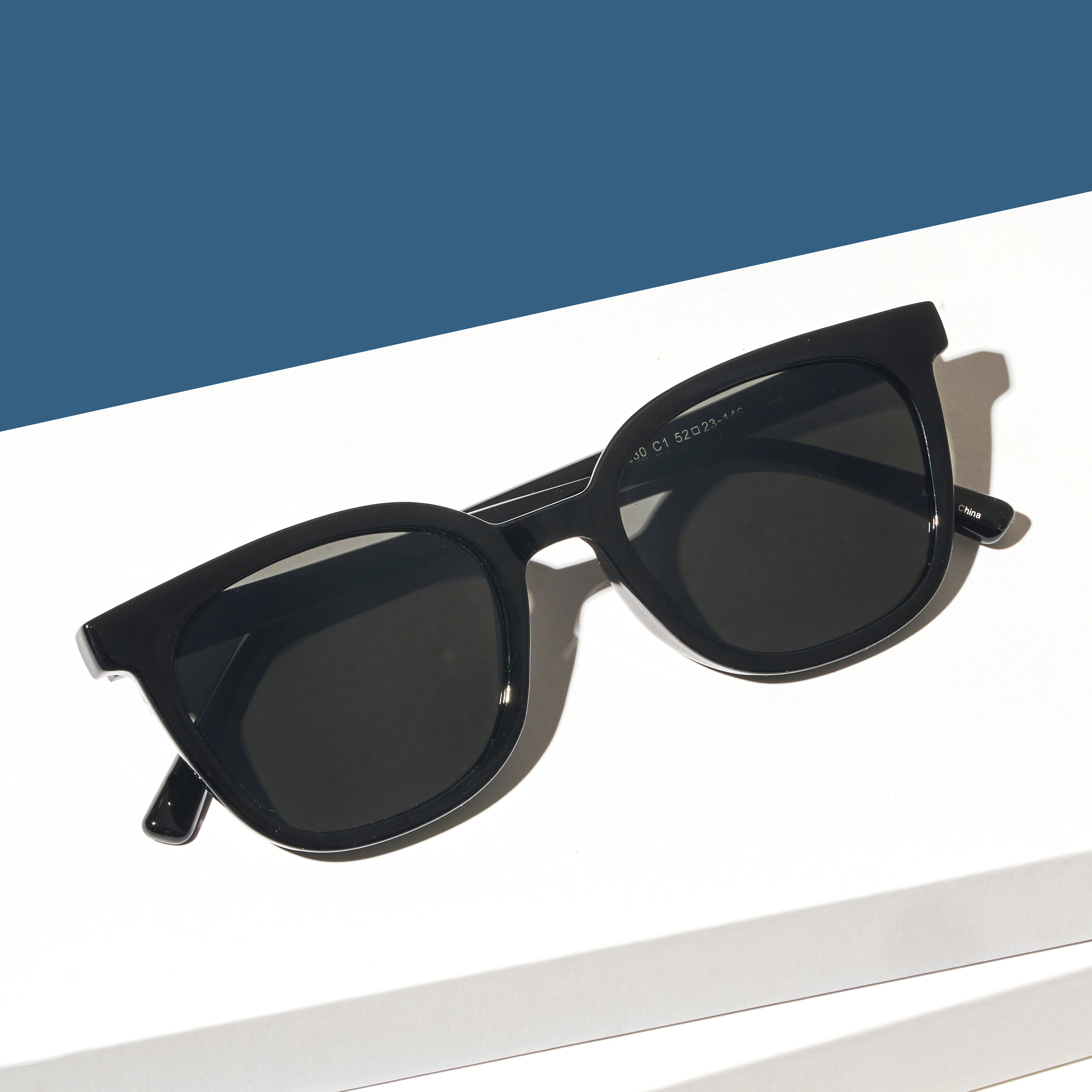 오버사이즈 가벼운 블랙 브라운 블루 틴트 선글라스 빅프레임 파인더 뿔테 자외선차단