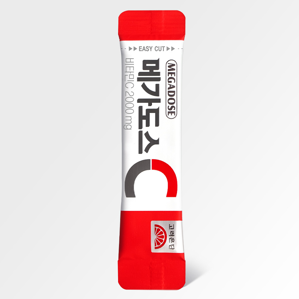 고려은단 메가도스C 비타민C 2000mg X 100포 (200g), 2개