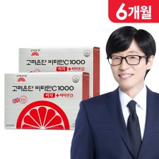 고려은단 비타민C 1000 이지+비타민D 180정, 2개 (6개월분)