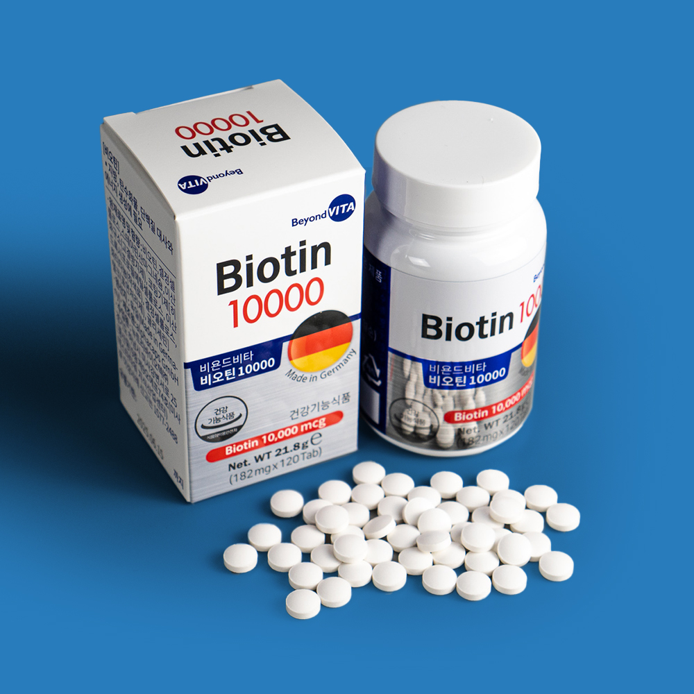 독일 비욘드 고함량 비오틴 10000mcg 120정 영양제