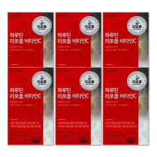 하루틴 리포좀 비타민C 1100mg x 30정 6개 6개월 선물용패킹