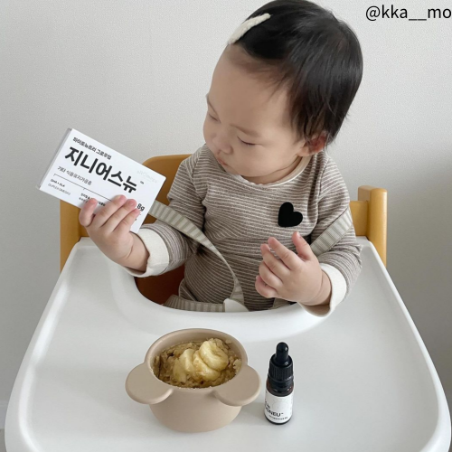 지니어스뉴 두뇌성분제 DHA ALA 영양 제품 올로메가 베이비 스마트 이유식 부스터 드롭스
