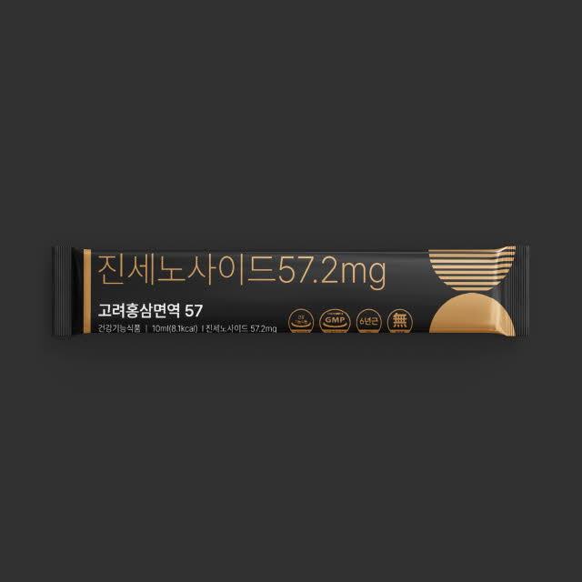 진세노사이드 57.2mg 고려홍삼면역 홍삼스틱 50포 진액 홍삼정