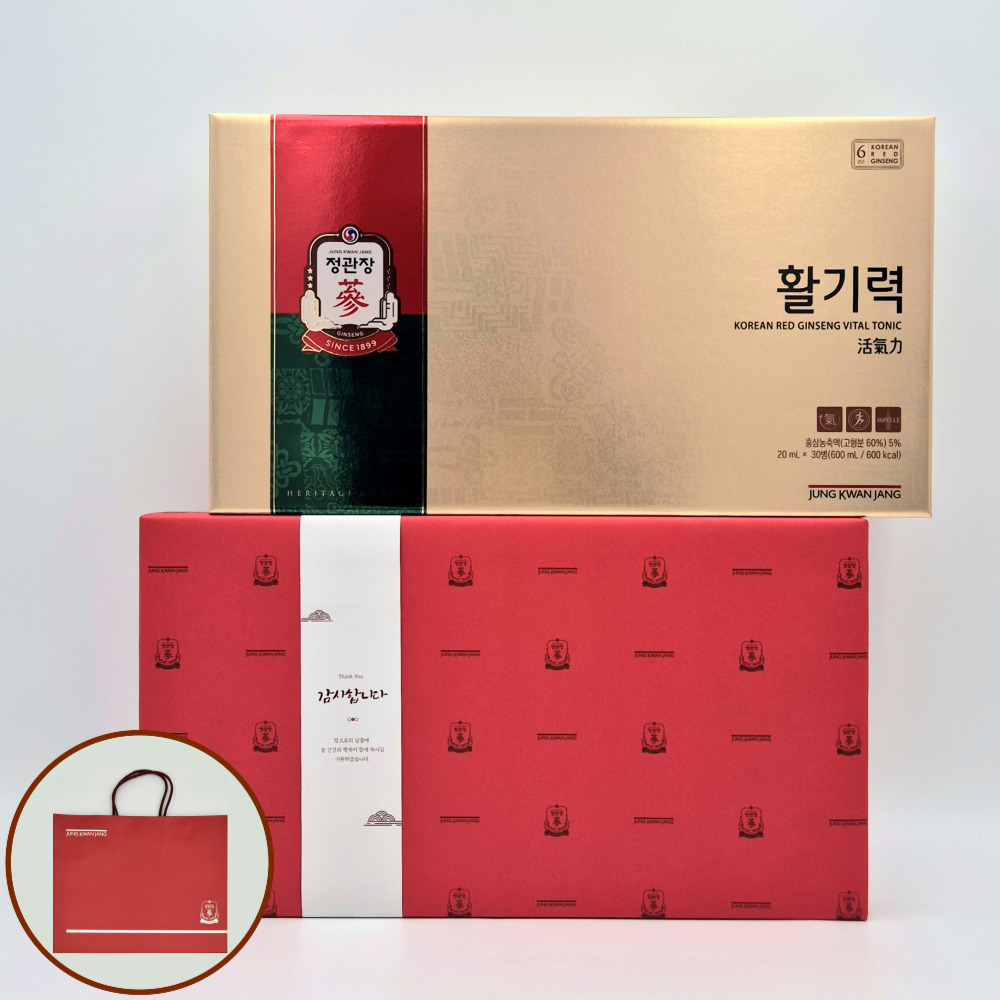 정관장 활기력 선물 세트 정관장 홍삼 30개입