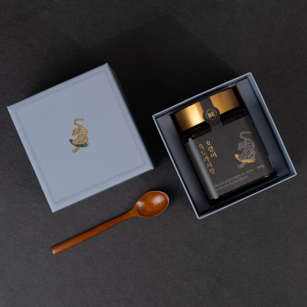 팔팔호랑이 도라지청 약도라지청 흑도라지청 국산 600g