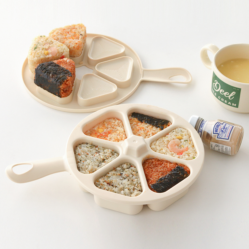 국산 삼각김밥틀 주먹밥틀 메이커 오니기리틀 미니 6구