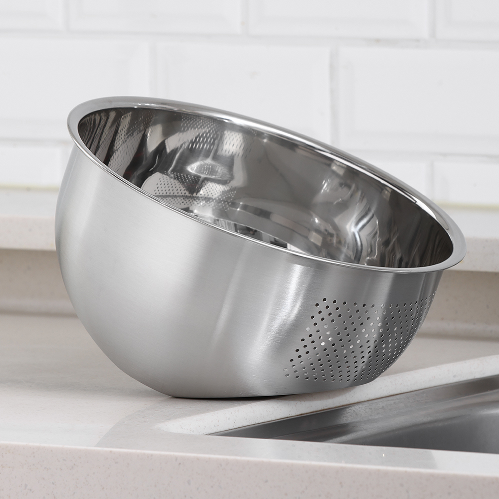 연마제 초음파 제거 하나로 스텐 304 쌀 씻는볼 M 23cm / 멀티 다용도 세척볼