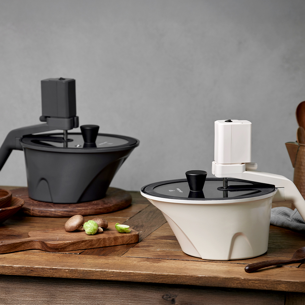 이수지의 로이첸 자동회전냄비 아이지글 롤팬 인덕션 멀티팬