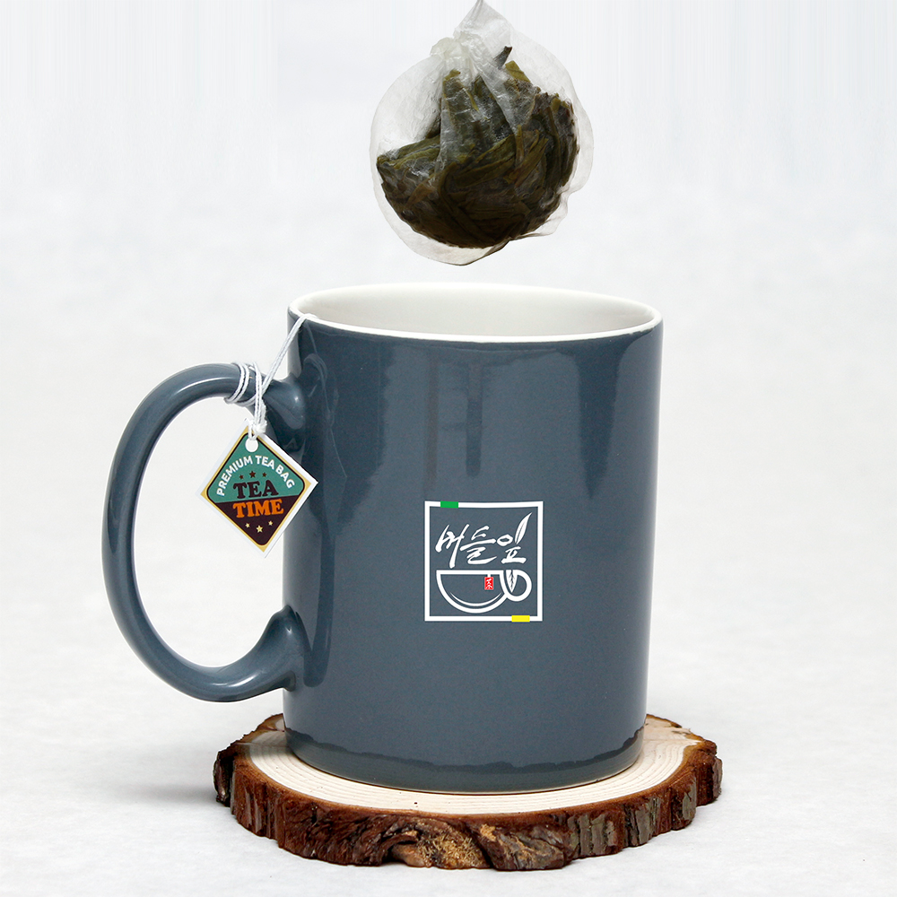 차망 공티백 생분해 PLA 천연 티백주머니 5x6 50매