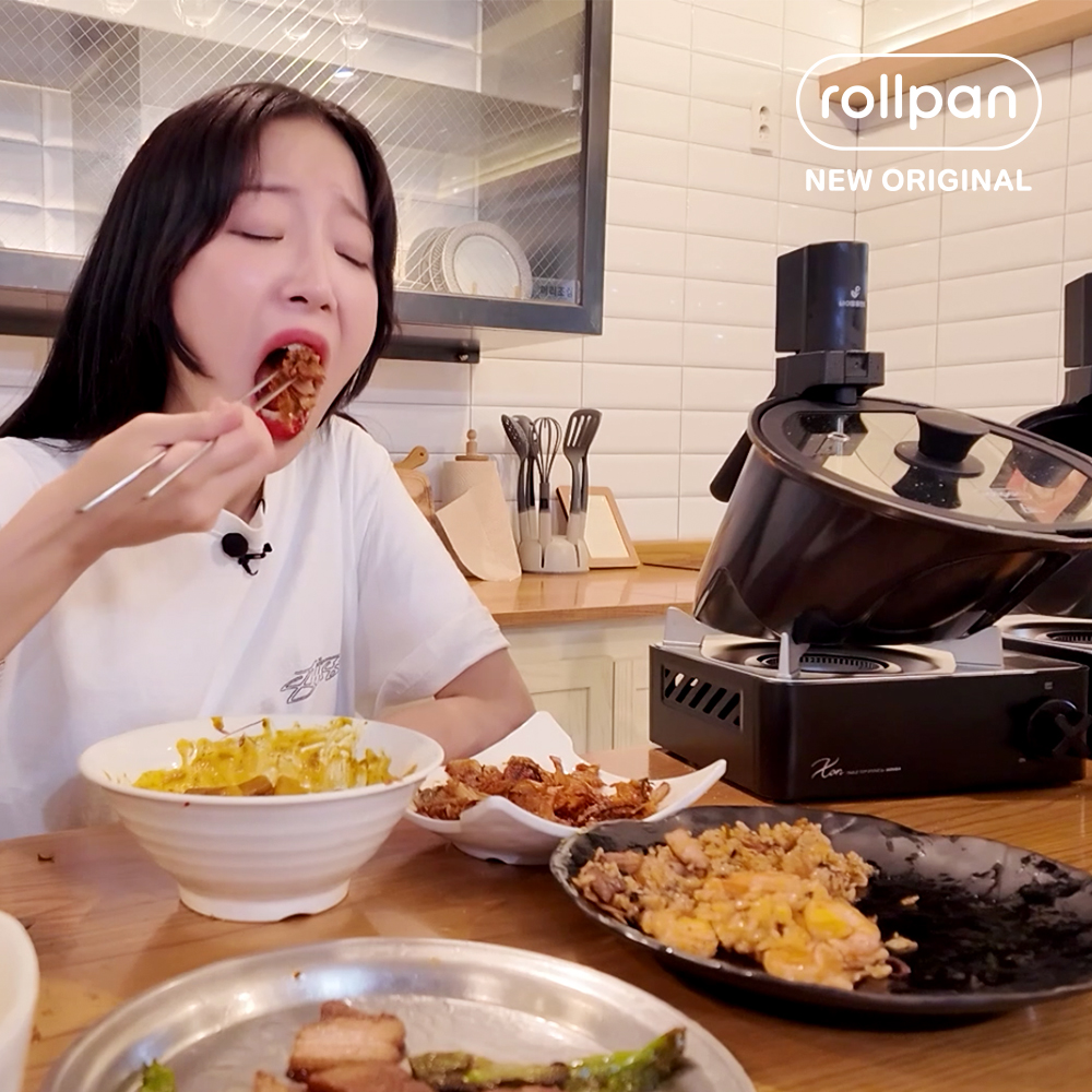 바이탈플랜트 롤팬 뉴오리지널 자동회전냄비 밀크