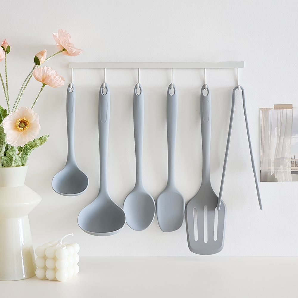 이디프 실리콘 조리도구 국산 주방 요리 도구 국자 5종 키친툴 세트