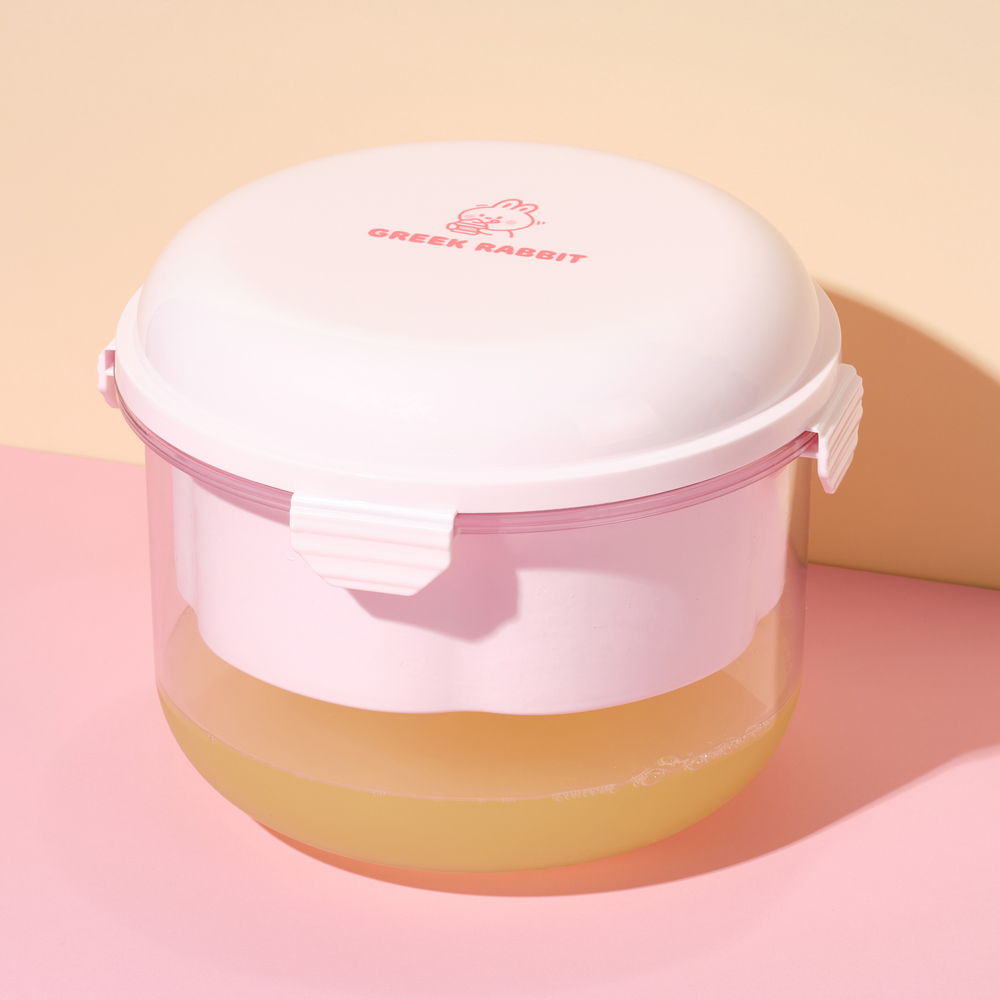 그릭래빗 유청분리기 대용량 2.6L 꾸덕 그릭요거트 메이커 만들기