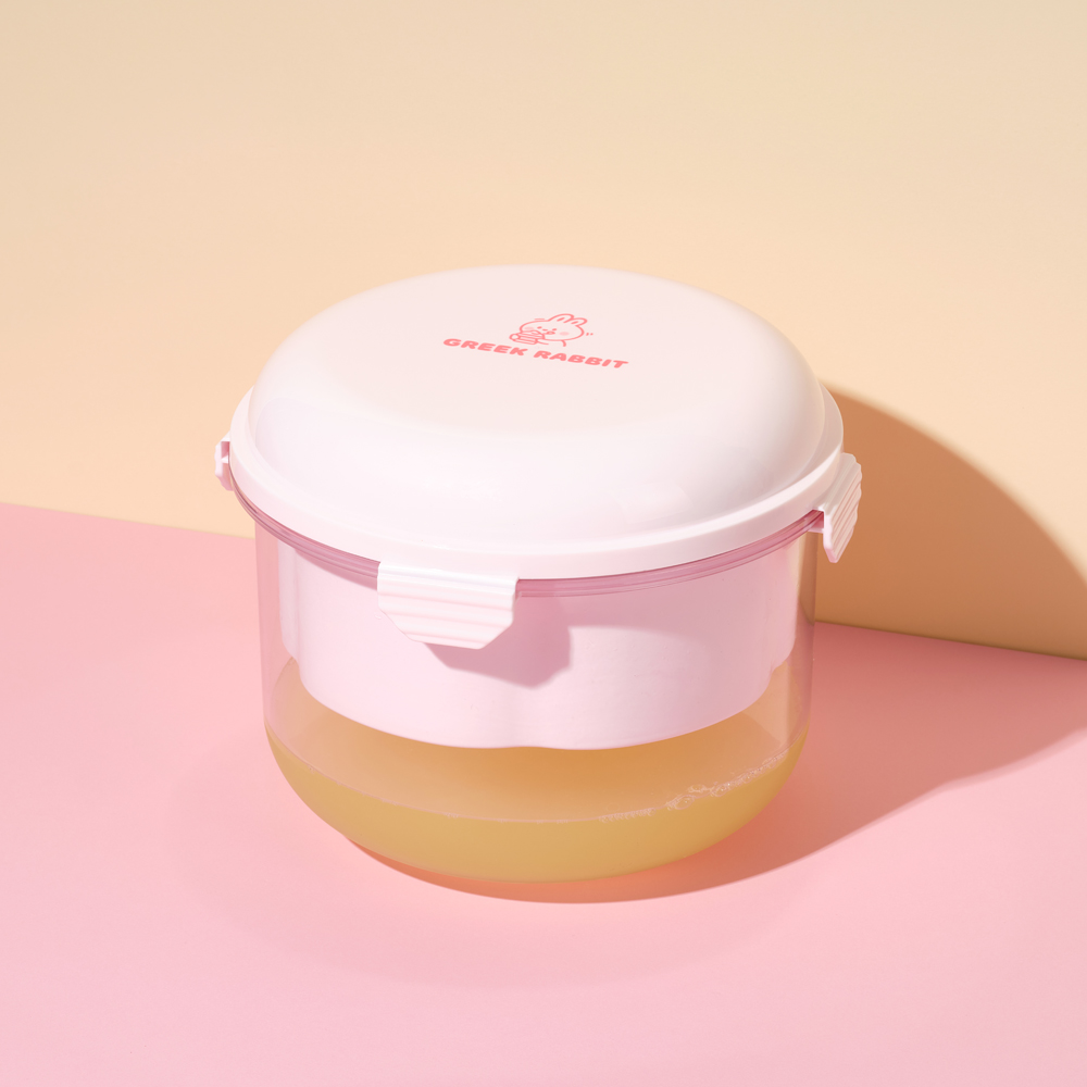 그릭래빗 유청분리기 대용량 2.6L 꾸덕 그릭요거트 메이커 만들기