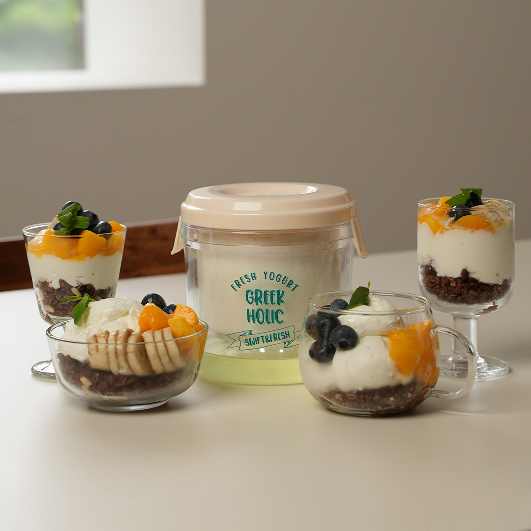 그릭홀릭 유청분리기 꾸덕 그릭요거트메이커 야채탈수기 짤순이 다이어트