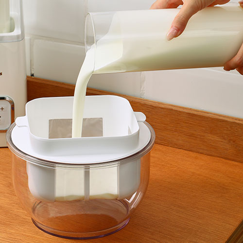 베어그릭스 대용량 유청분리기 꾸덕메이커 2.4L 그릭요거트만들기 메이커