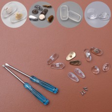 안경코받침교체 실리콘 에어 코받침 티타늄 코패드 종류별판매