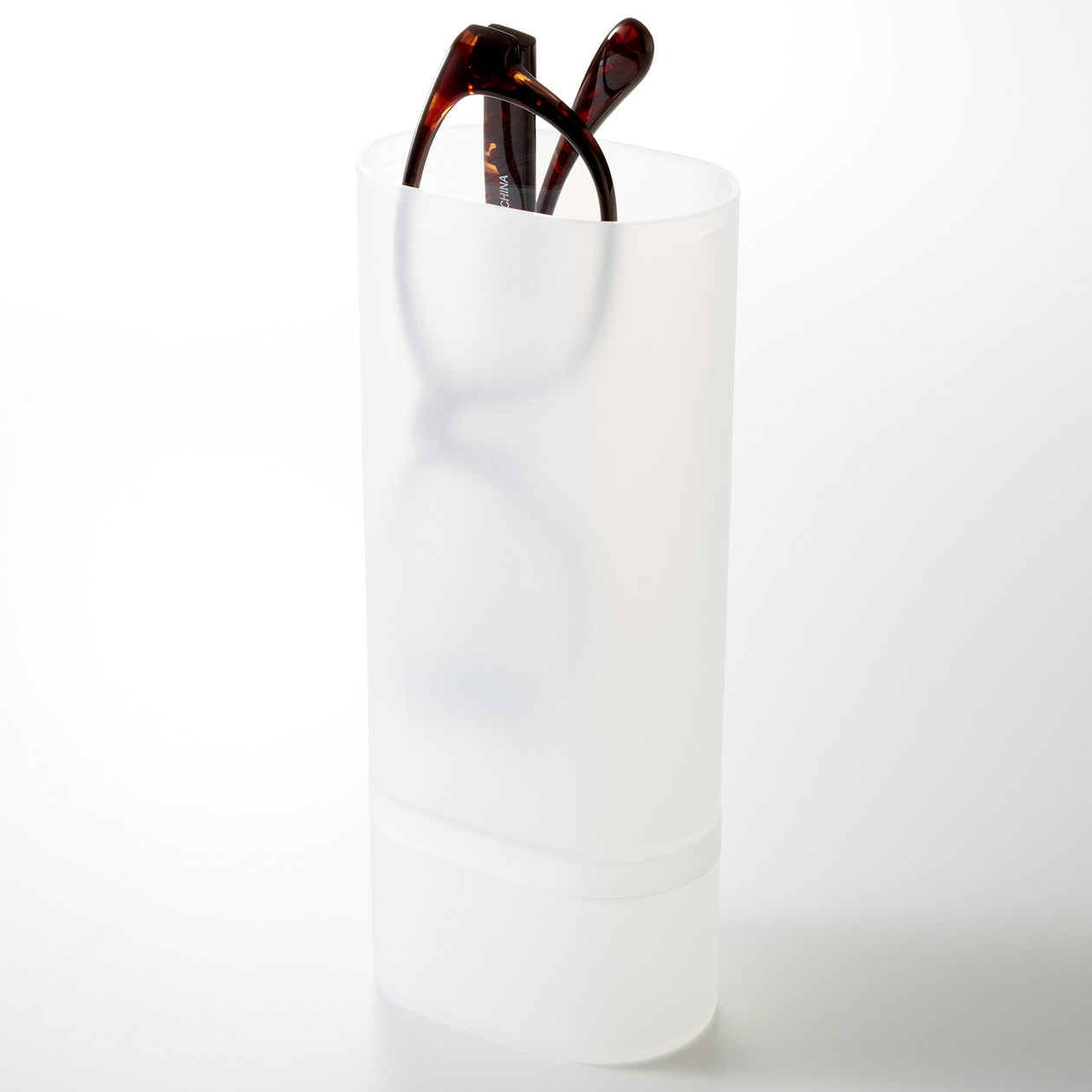 [무인양품] 폴리프로필렌 안경 소품 케이스 스탠드식 L