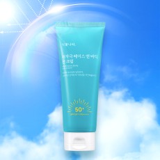 식물나라 저자극 페이스 앤 바디 대용량 선크림 150mL, SPF50+ PA++++