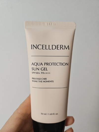 인셀덤 선크림 썬크림 썬젤 선젤 아쿠아 프로텍션 50ml