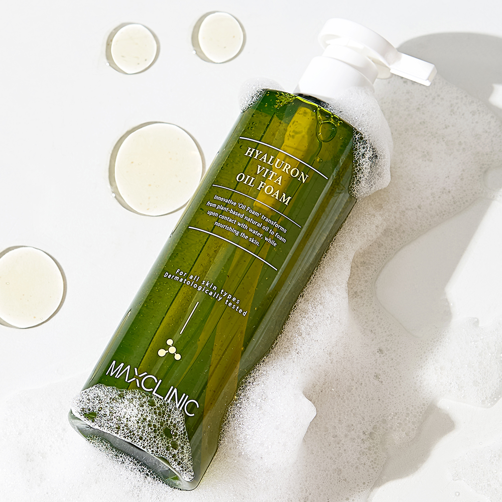 (1+1) 맥스클리닉 반전클렌저 대용량 오일투폼 클렌징오일 클렌징폼 310g