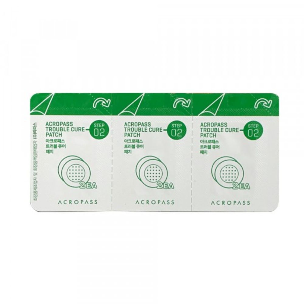 아크로패스 트러블 큐어 스팟 니들패치 6패치 티트리팩