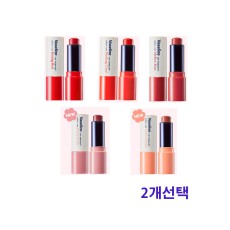 바세린 립테라피 립스틱 컬러립밤 컬러 앤 케어 4.2g 2개 선택