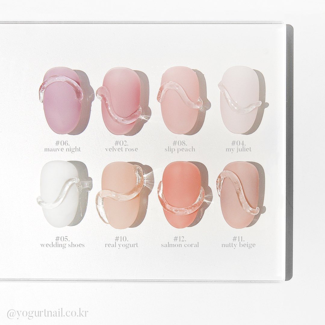 요거트젤 시럽젤 젤네일 매니큐어 파츠1개