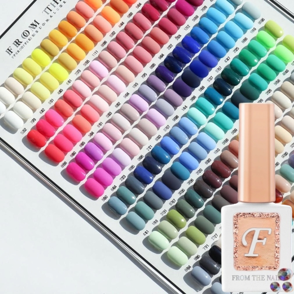 프롬더네일 기본 컬러젤네일매니큐어 오팔스톤 3알