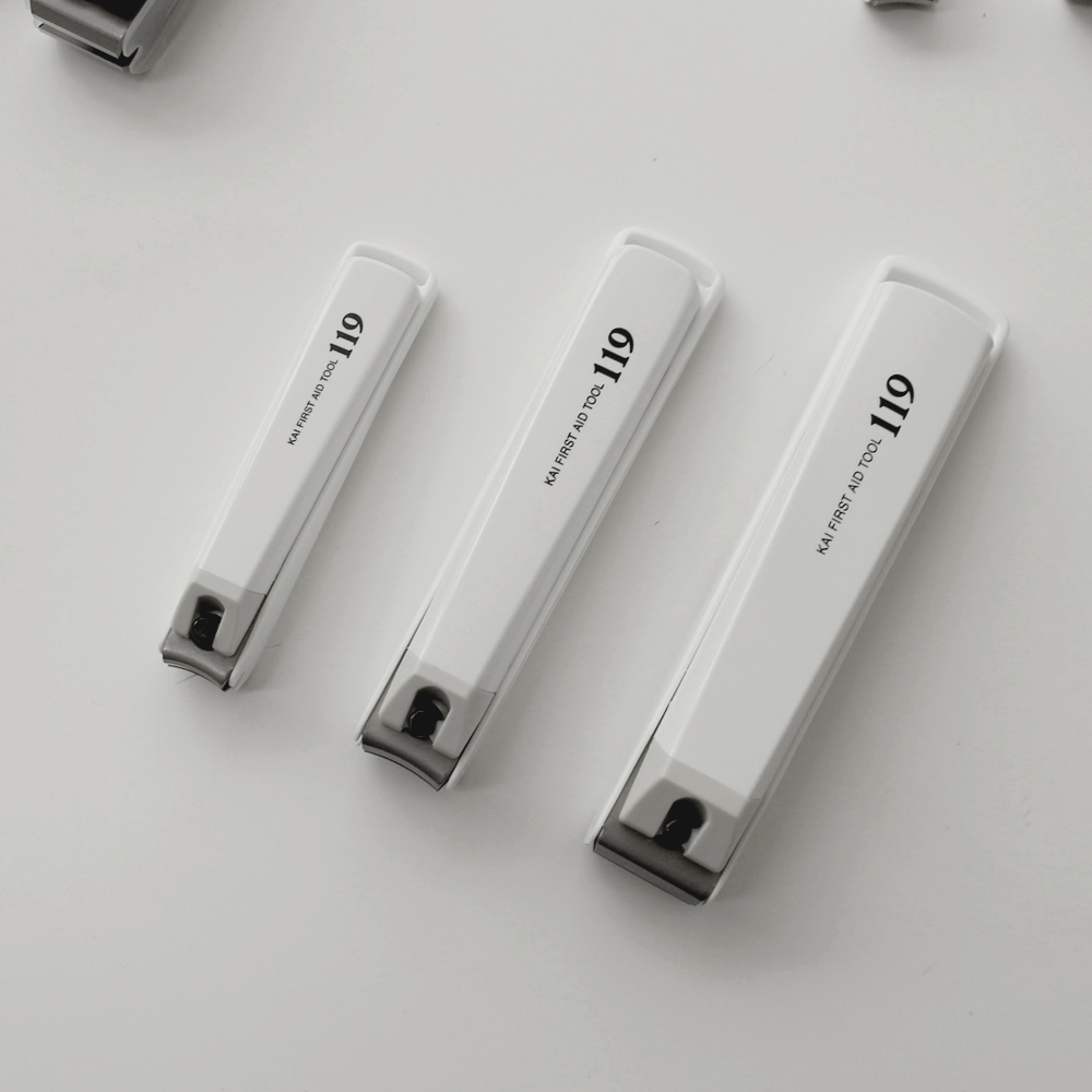 일본 카이 119 손톱깎이(S) 네일케어 튀지않는 발톱 대형 명품 일제 고급