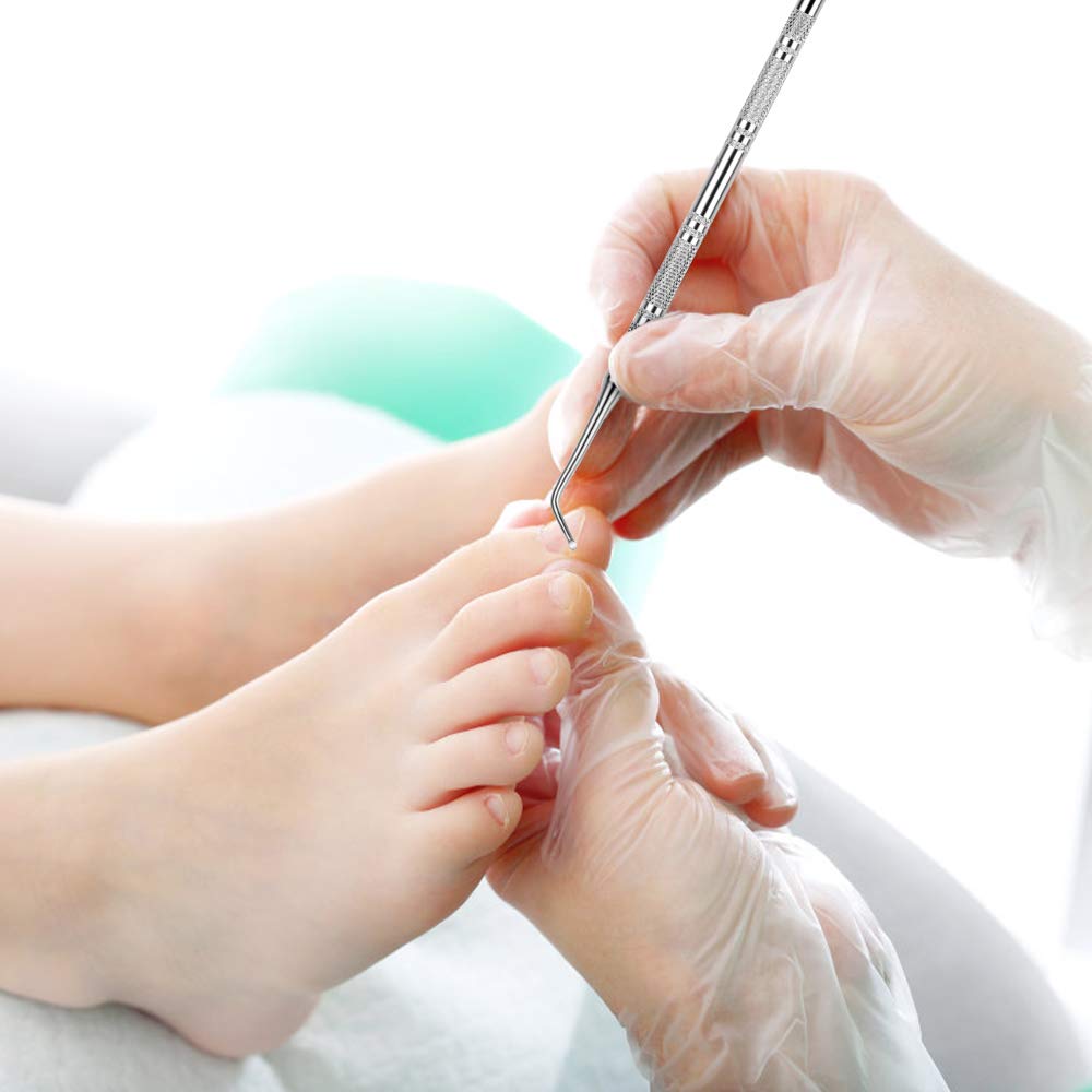 두꺼운 내성발톱자가치료 손톱깍이 고급네일니퍼 3종세트 큐티클제거 큐렛 정리관리 무좀자르기