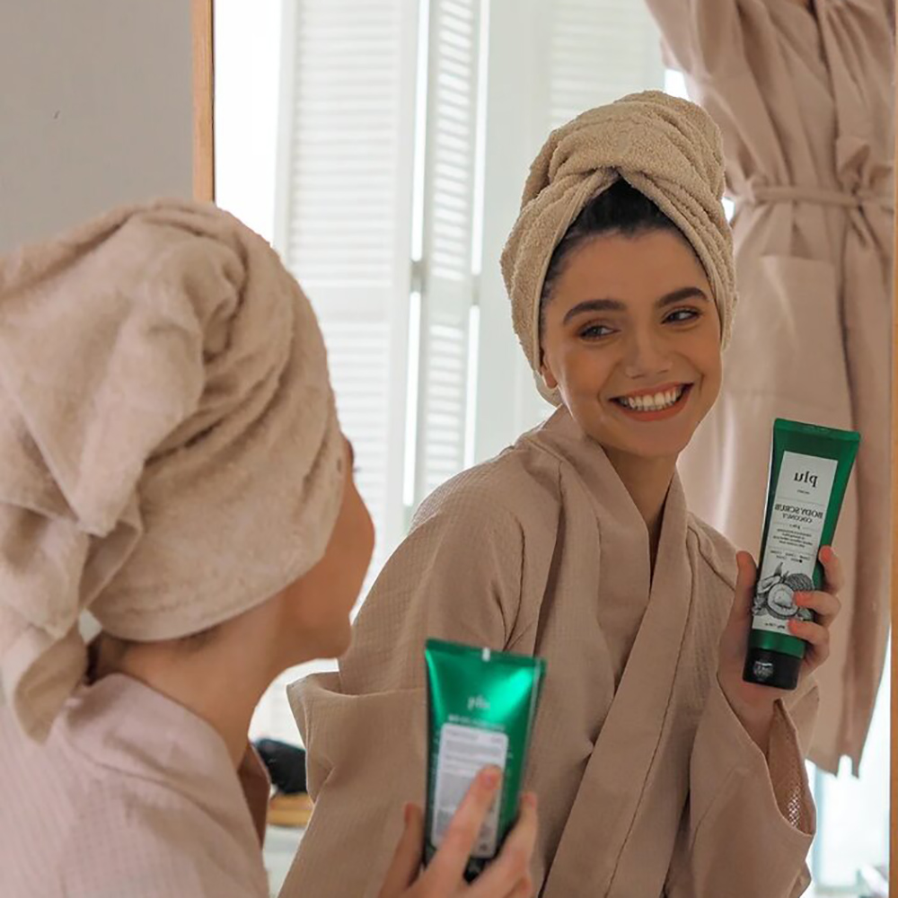 [플루] 1+1 오리지널 바디스크럽 각질제거 블랙베리 200g