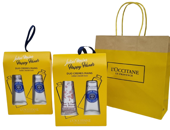 [기프트] 록시땅 시어버터 핸드크림(30ml) 듀오 2개세트 록시탕 쇼핑백 백화점 선물포장