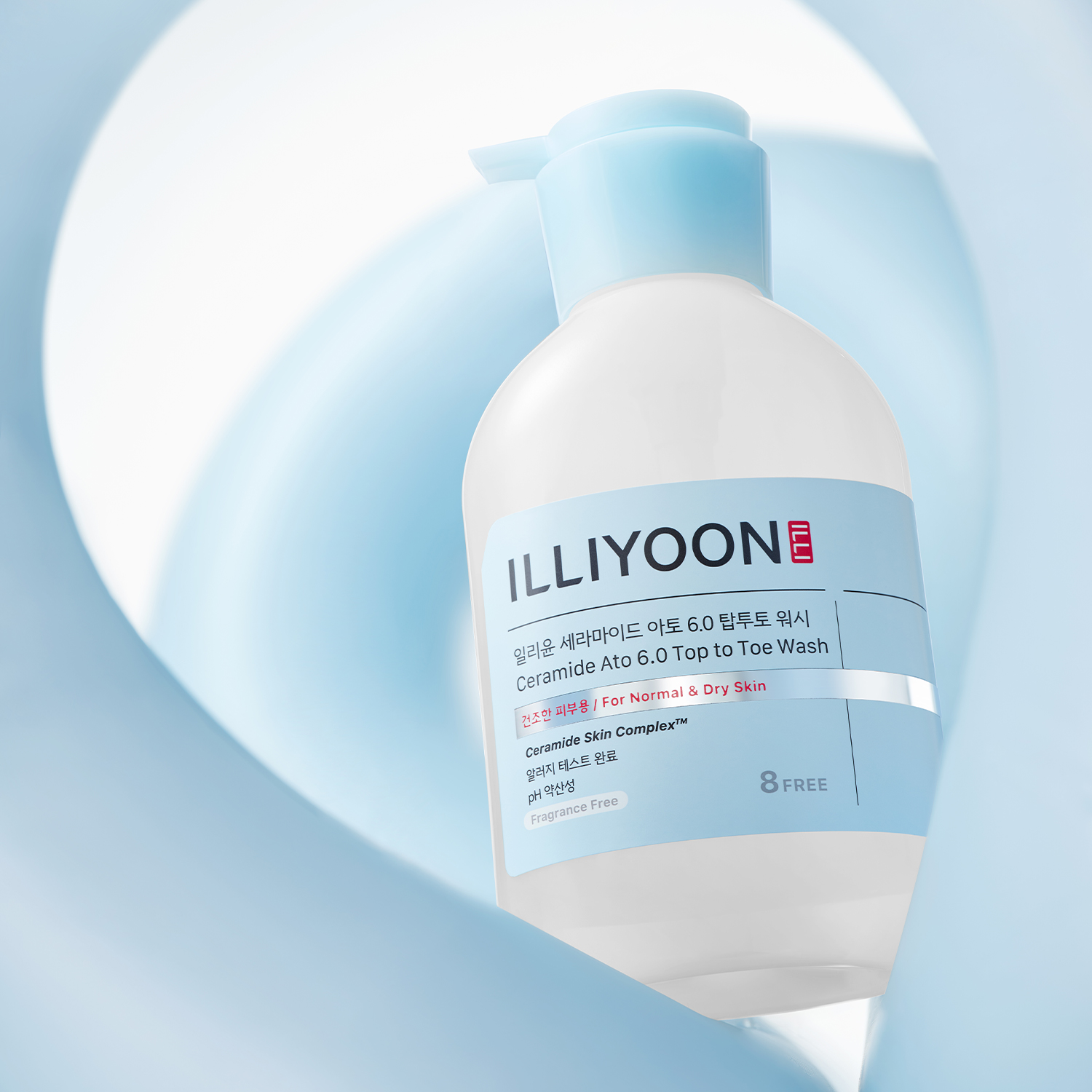 일리윤 세라마이드 아토 6.0 탑투토 올인원 대용량 약산성 바디워시 900ml+리필팩 500ml