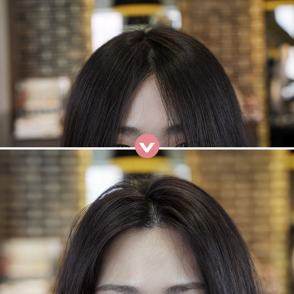 밍키볼륨 뿌리볼륨업 밍크아이 헤어집게 헤어롤 앞머리 뿌리 헤어 볼륨핀