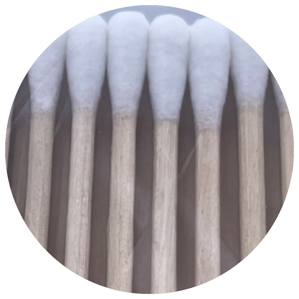 면봉 고급 멸균 나무면봉 1000개 대용량