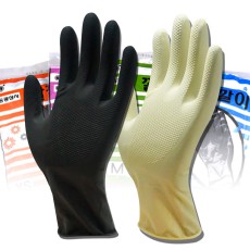 동광 깔깔이 고무 장갑 파마 염색 미용실 천연고무 미용장갑