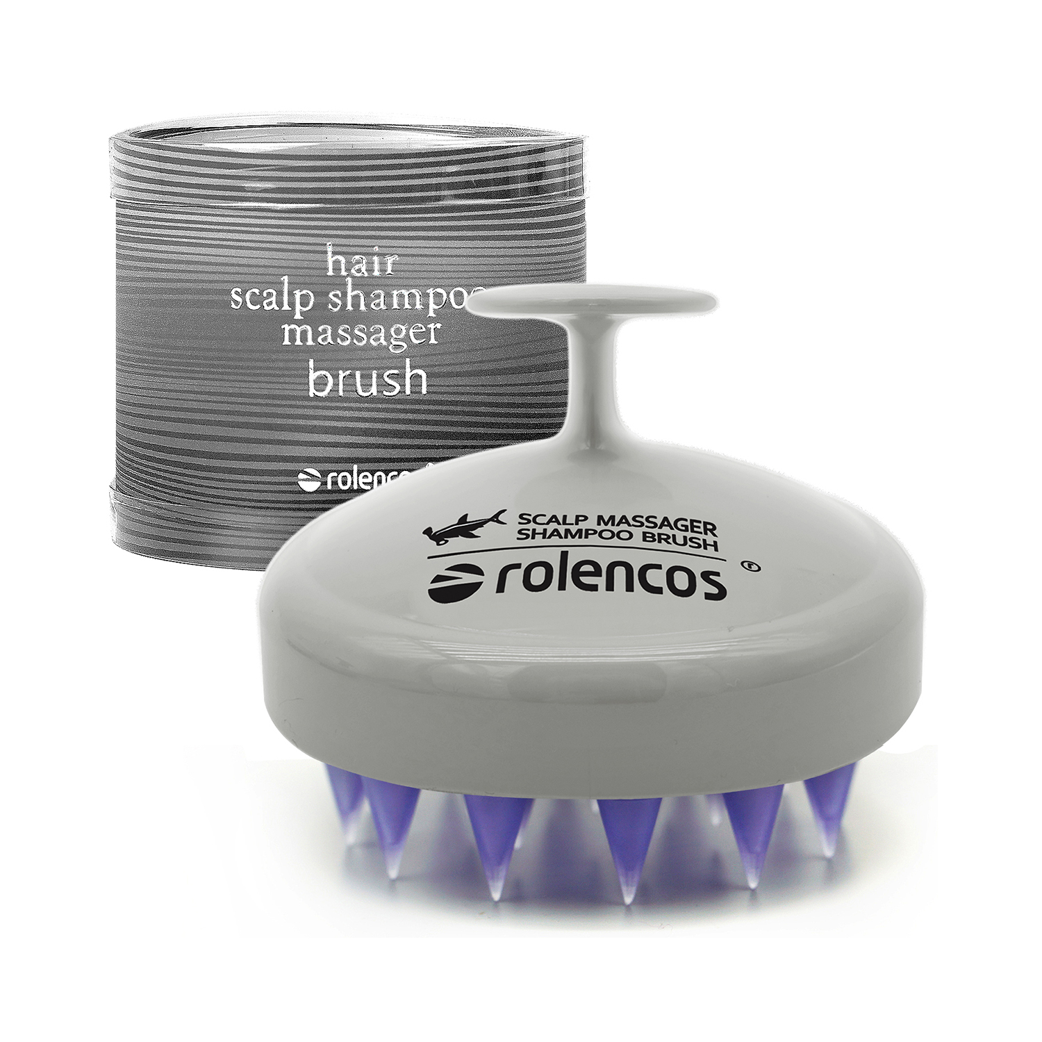 로렌코스 샴푸브러쉬 두피 마사지