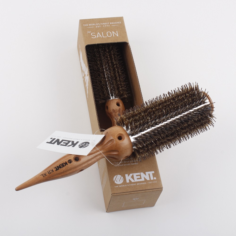 켄트 롤빗 열판 돈모 헤어 롤브러쉬 드라이빗 뿌리볼륨 남자 앞머리 대왕 미니 미용실 KR