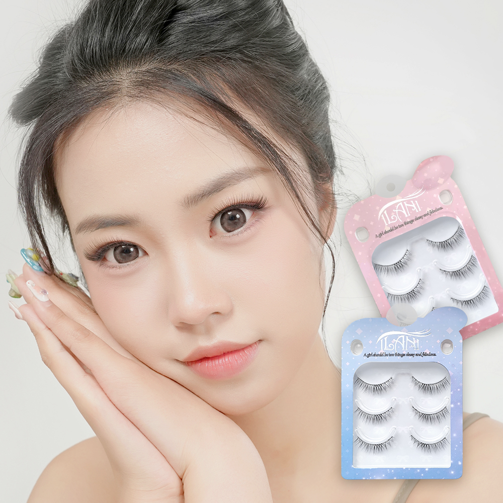 아이라니 속눈썹 자연스러운 인조속눈썹 붙이기 내추럴1호