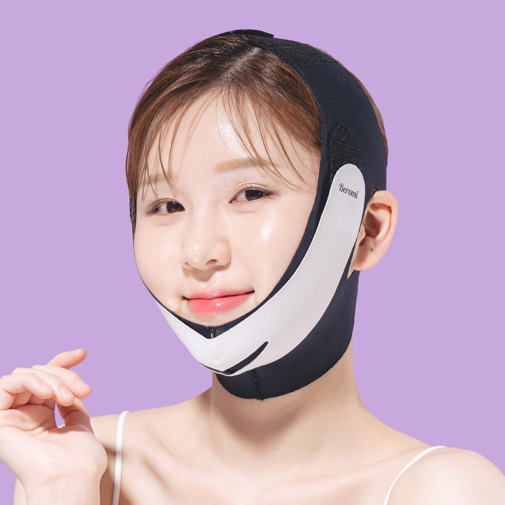 베로미 리프팅밴드 얼굴 브이라인 턱 땡기미 땡김이 턱선 이중턱 수면 주름 턱살 마사지기구