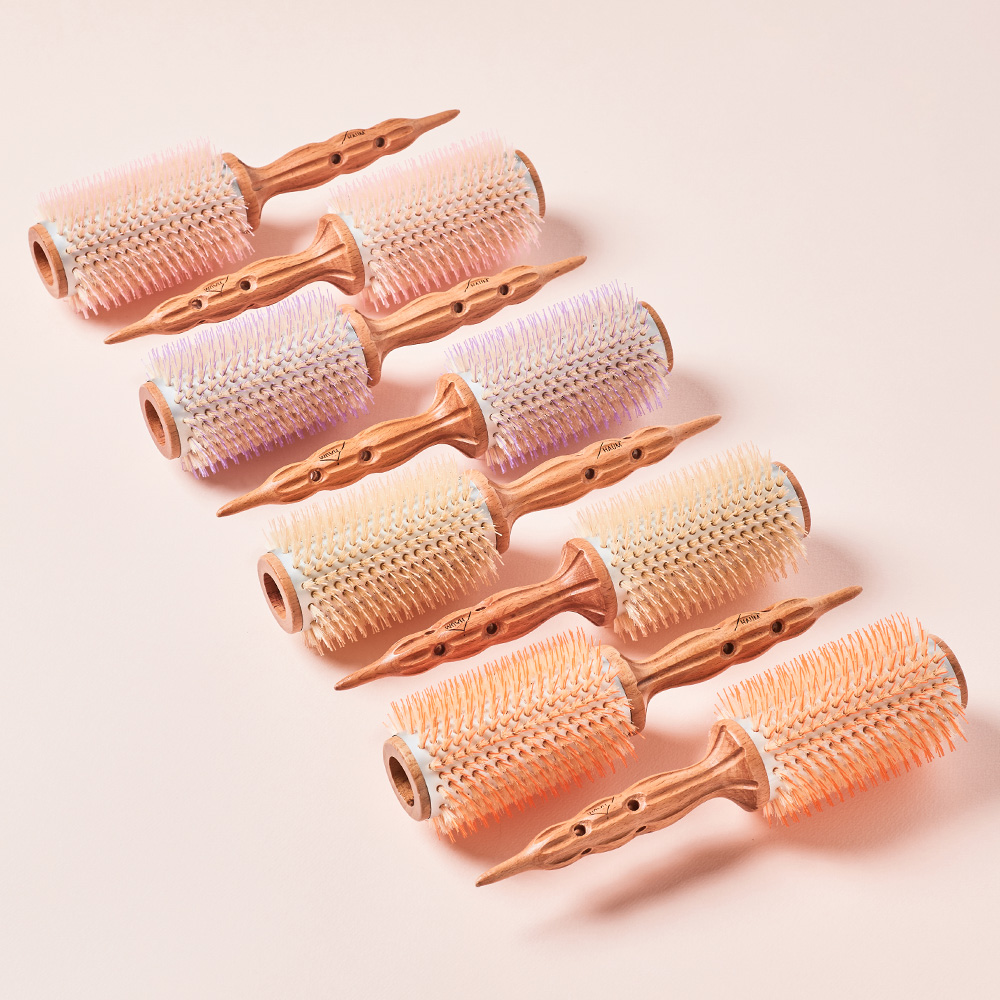 하움 대왕롤빗 9호 열판 드라이 볼륨 돈모 브러시