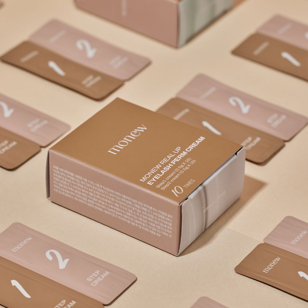 모뉴 리얼업 셀프 속눈썹펌 키트 10회분 세트