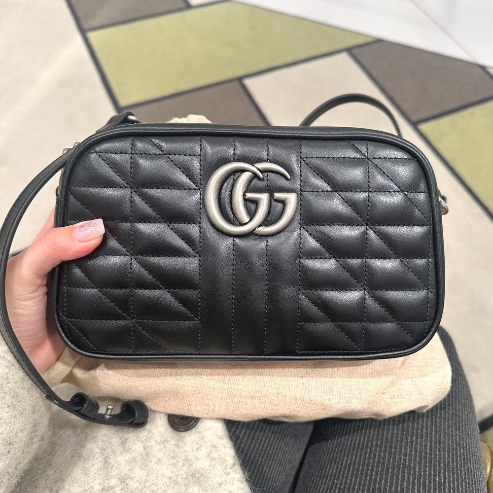 (김포현대아울렛/AS가능) 구찌가방 명품가방 마몬트 마틀라쎄 지퍼 크로스백 846312 447632