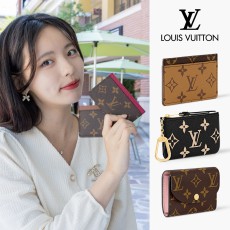 [국내백화점 제품 발송] 루이비통 여자 명품 카드지갑 여성지갑 키홀더 코인퍼스 동전지갑