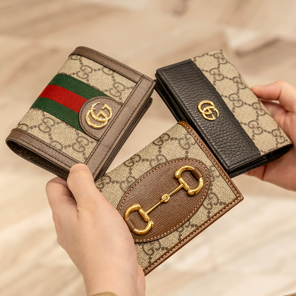 [국내백화점 제품 당일발송 백화점 AS] 구찌 오피디아 홀스빗 마몽 카드지갑 반지갑